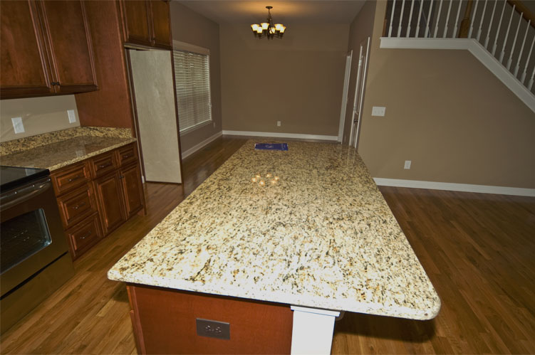 Included Granite countertops in every John Maher Builders new home. photos by van woody raltor spring hill tn.