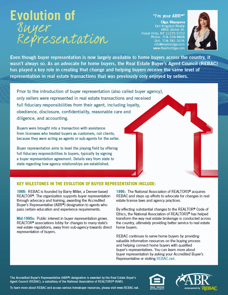 Evolution of Buyer Representation