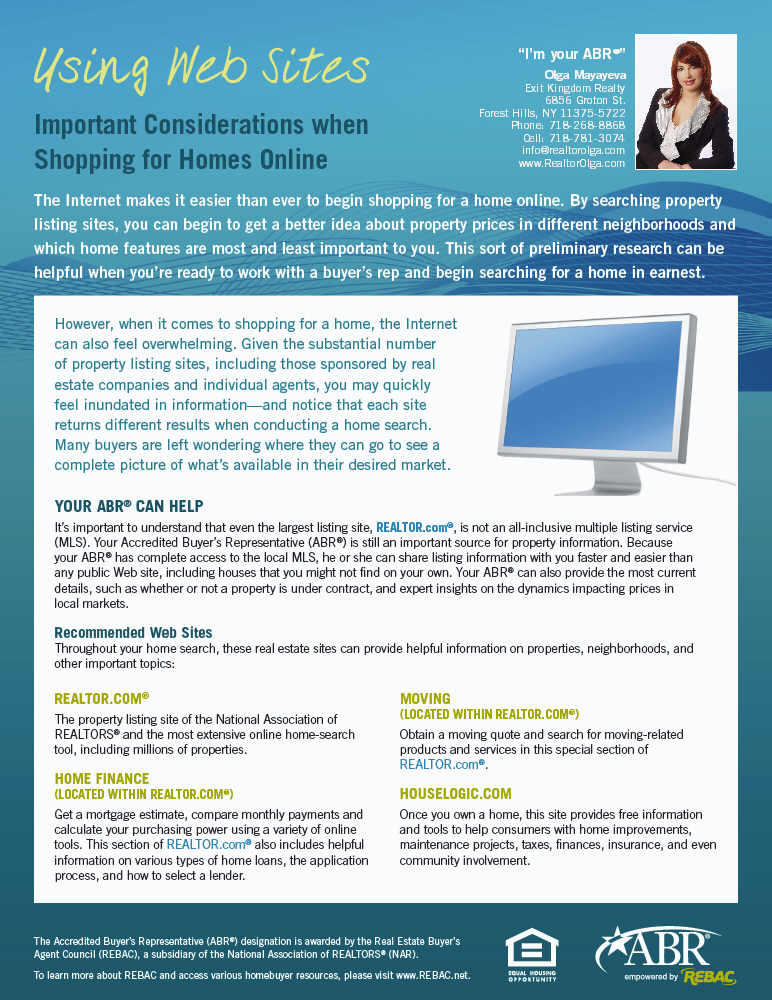 Shopping For Homes Online
