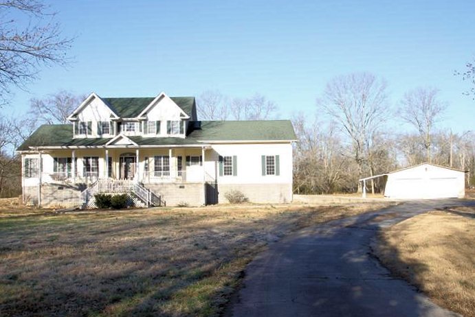 5451 Rock Creek Road Tullahoma TN Home for Sale on 8.3 Acres