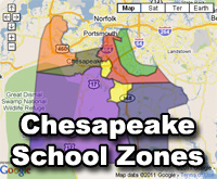 Chesapeake High School Maps