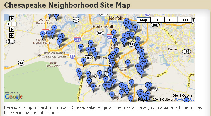 Chesapeake Neighborhoods