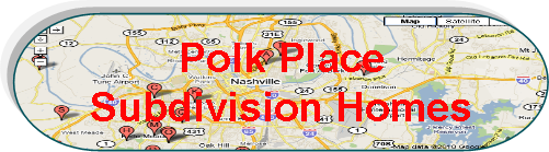 Free search of Homes in Polk Place Subdivision in Franklin TN