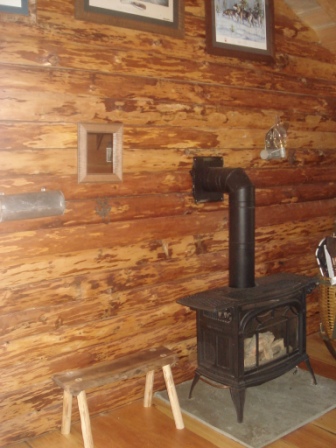 finished inside cabin